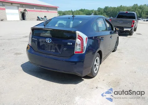 2012 Toyota Prius Four из США, поврежденный, VIN JTDKN3DU9C1551003